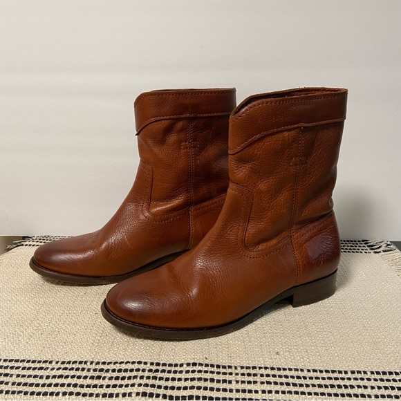 FRYE / “Cara” Roper Short Boots Size 8 - Picture 2 of 13